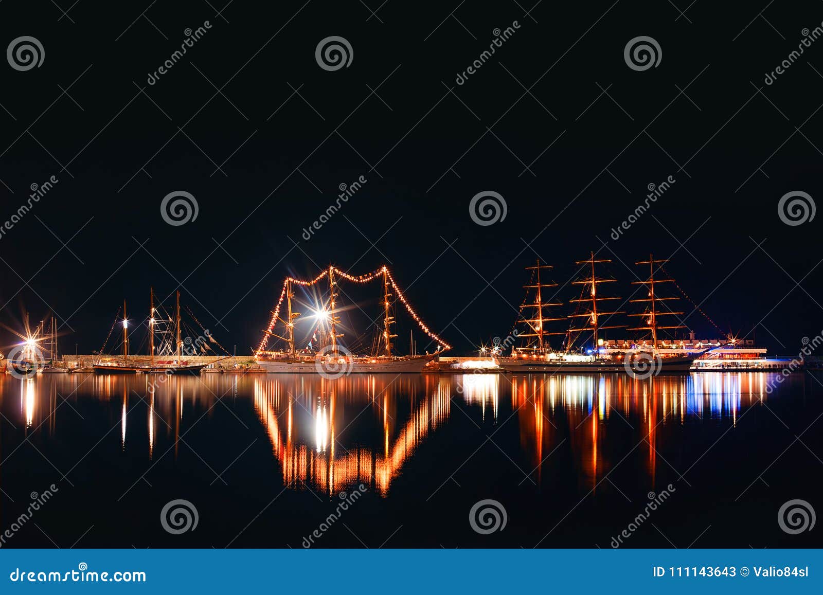 regata tall ship in the varna`s harbor ,bulgaria. sea port varna.