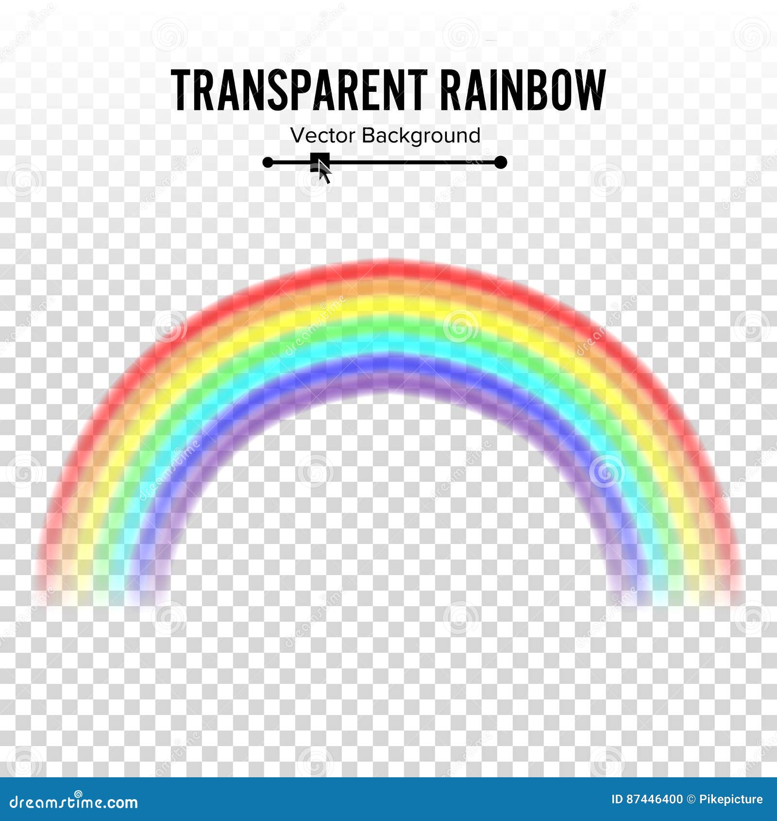 Regenbogen Vektor Klassische Runde Form Realistischer Regenbogen Lokalisiert Auf Transparentem Hintergrund Vektor Abbildung Illustration Von Realistischer Klassische