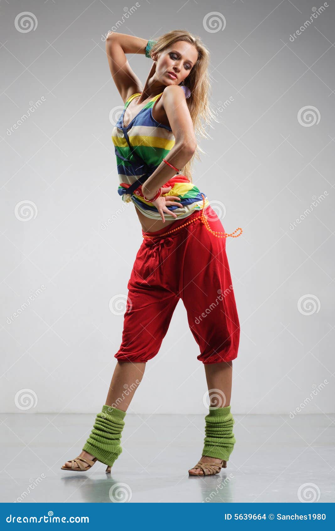 Reggae Dancer Stock Images Image 5639664