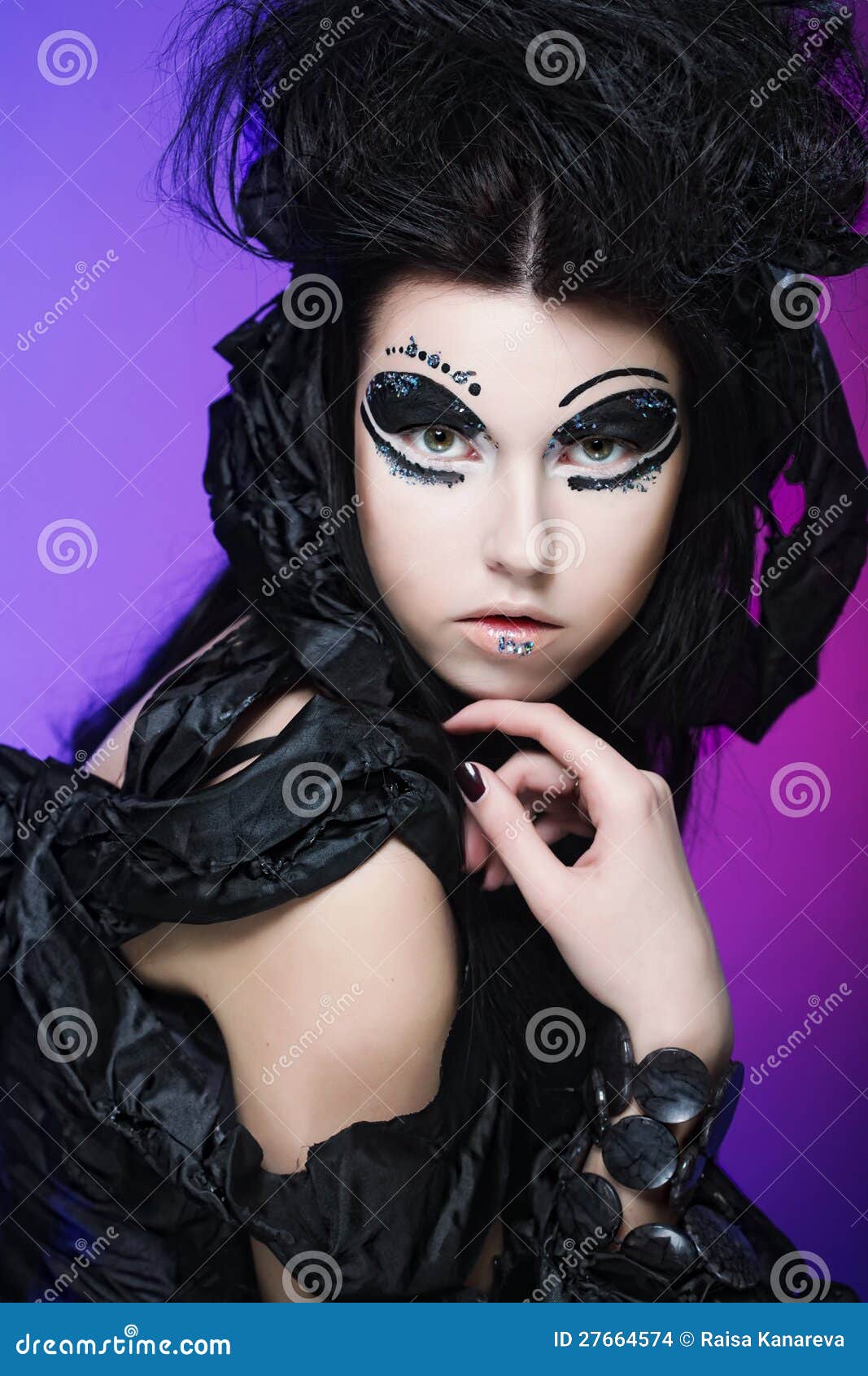 Regina di Halloween fotografia stock. Immagine di espressione 27664574