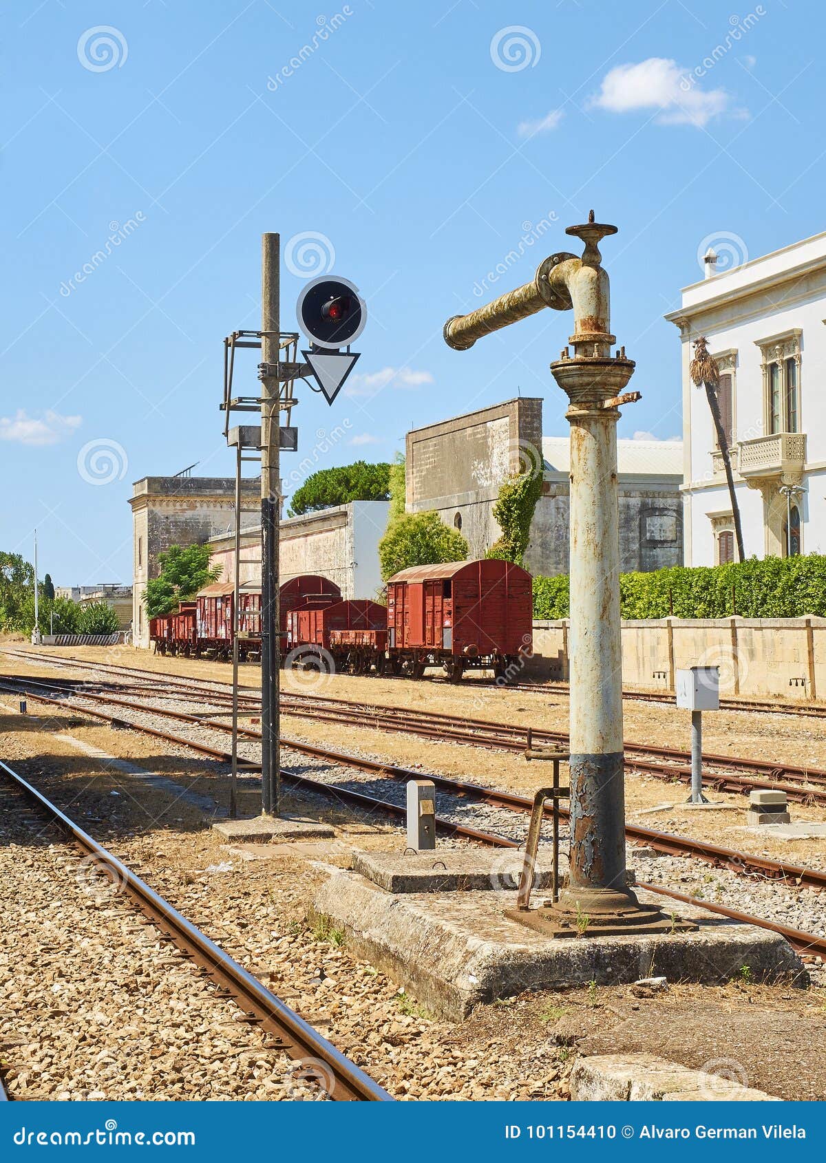 regional italian railway of southern italy.