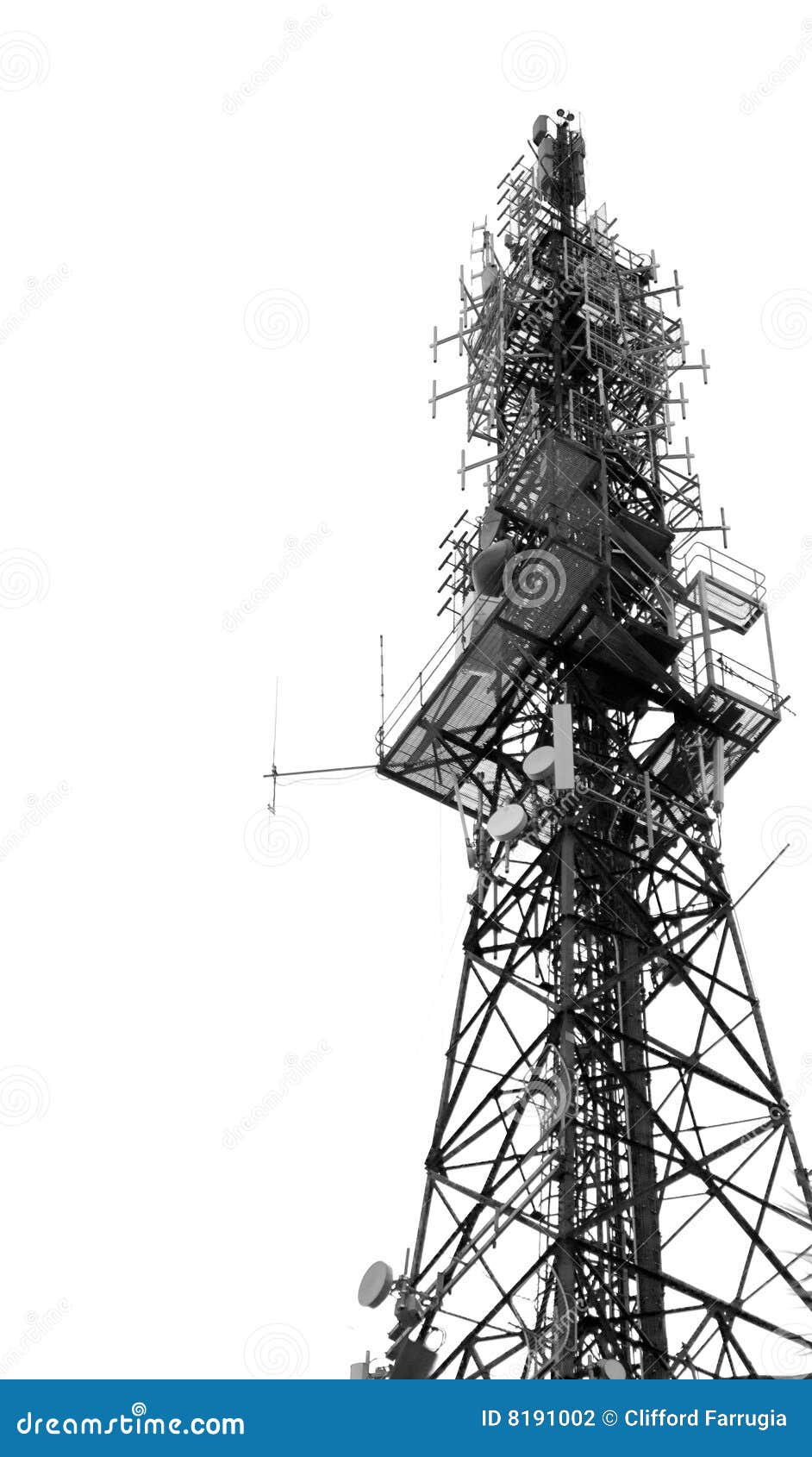 radio transmitter tower