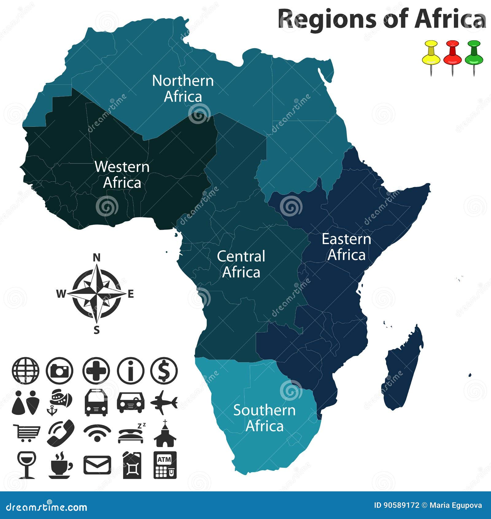 regions of africa