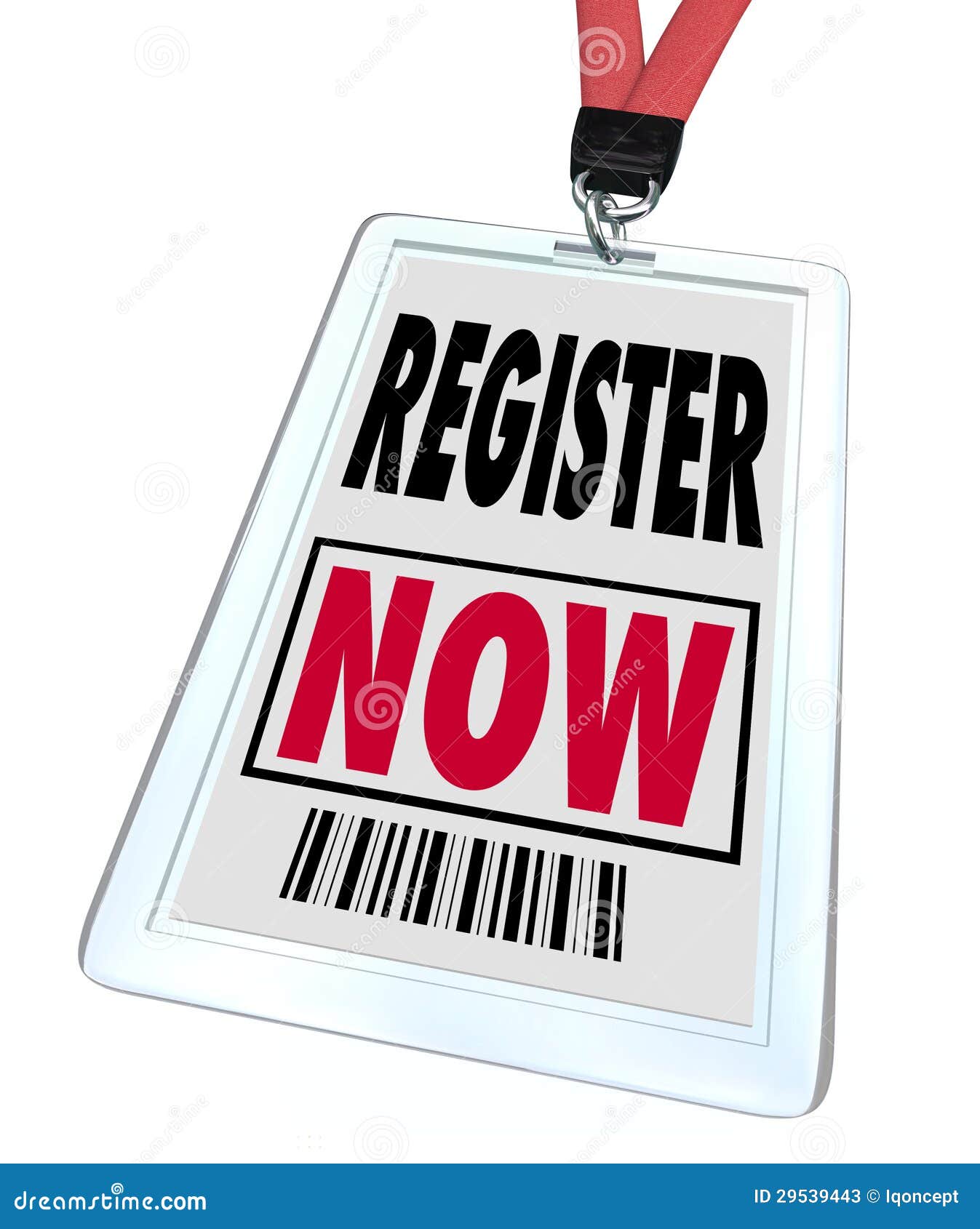 register now - registration for trade show event