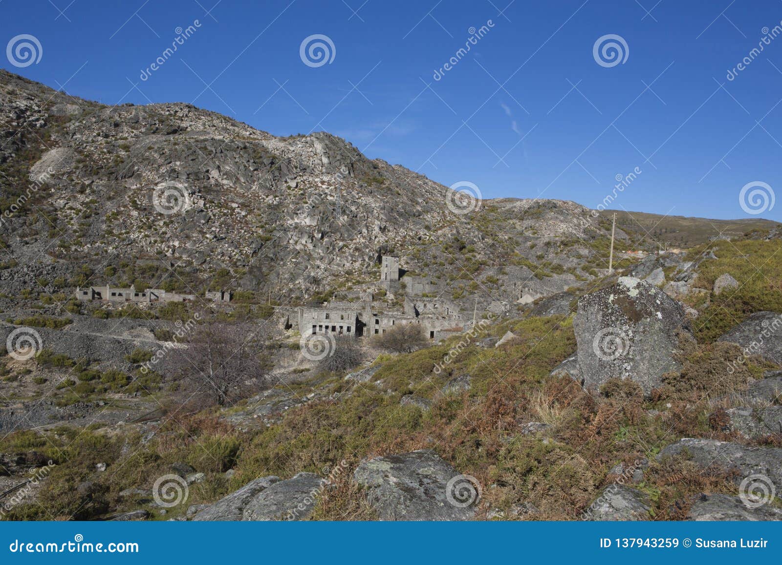 minas de regoufe, arouca, portugal