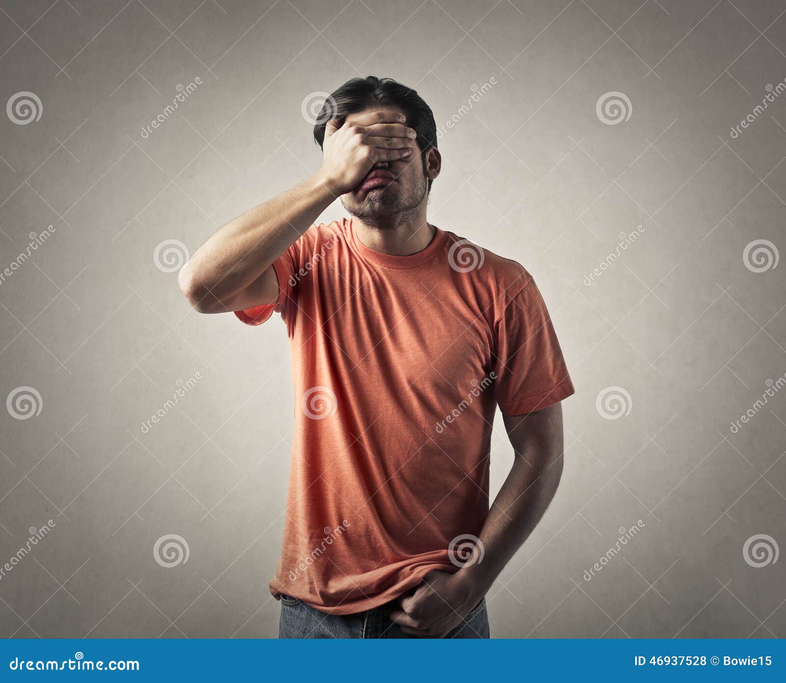 Regrets stock photo. Image of regretting, shame, portrait 46937528