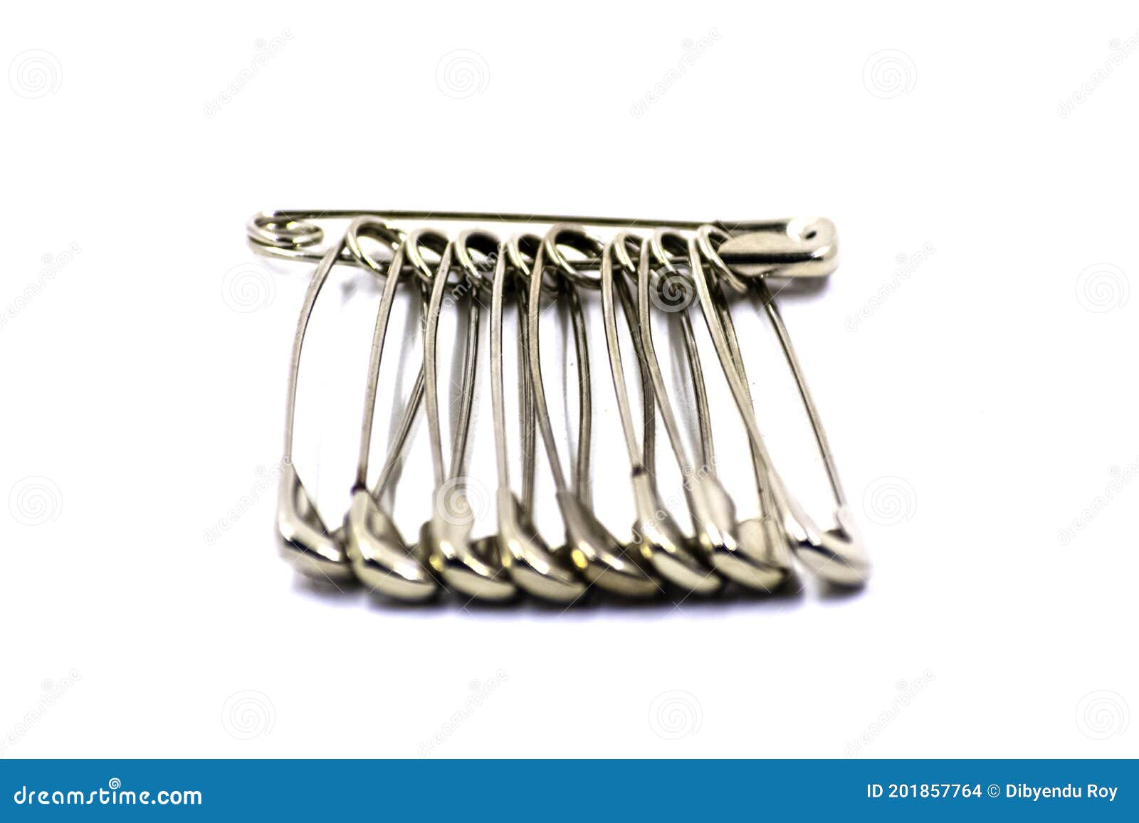 Regular Sewing safety pins stock photo. Image of path 201857764