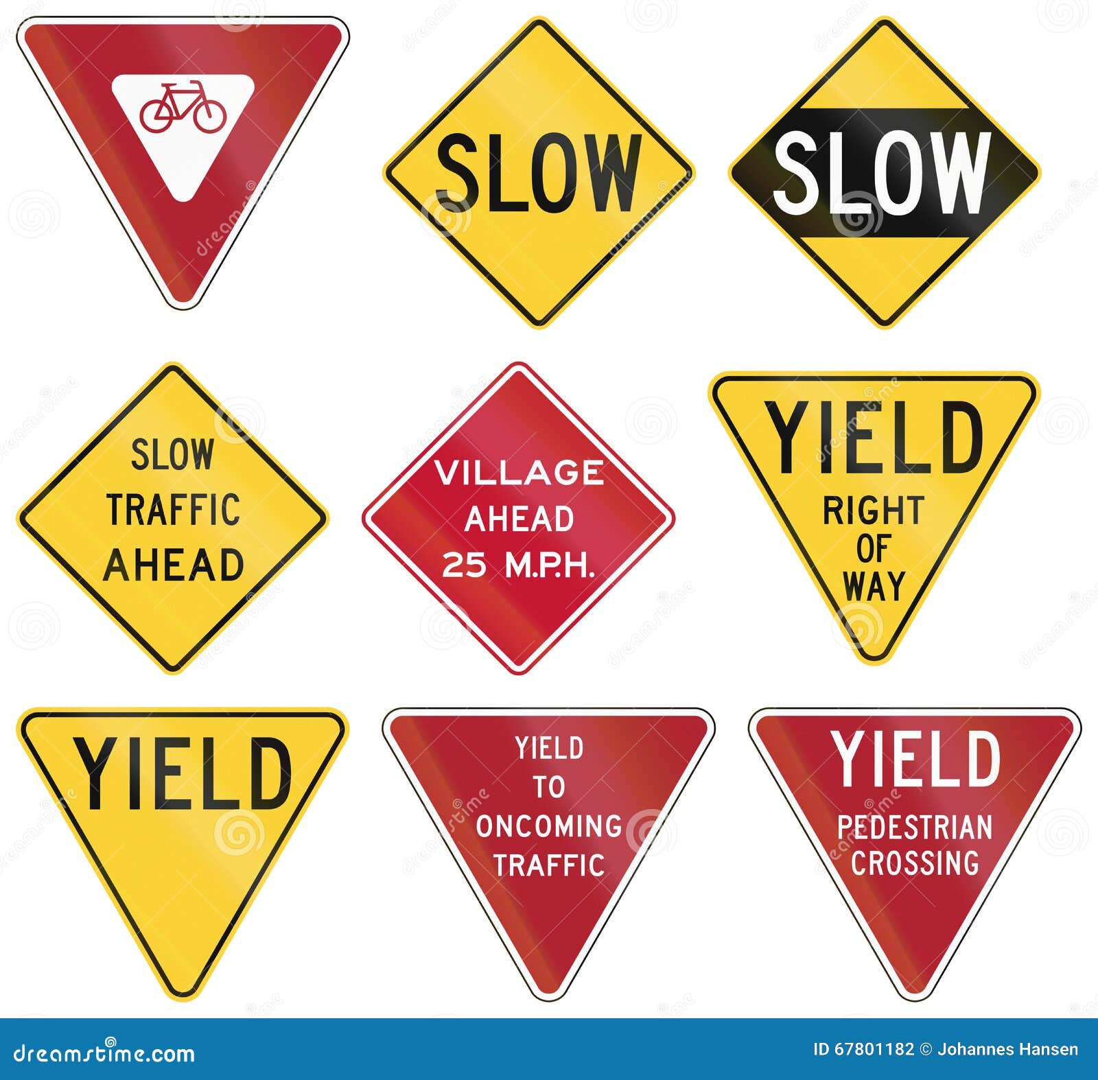 regulatory traffic signs