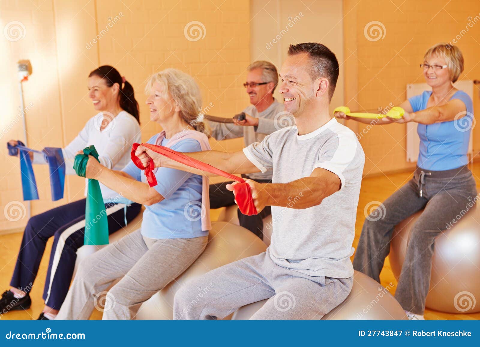 Reha Sports for Seniors in Fitness Stock Image Image of gymnastics