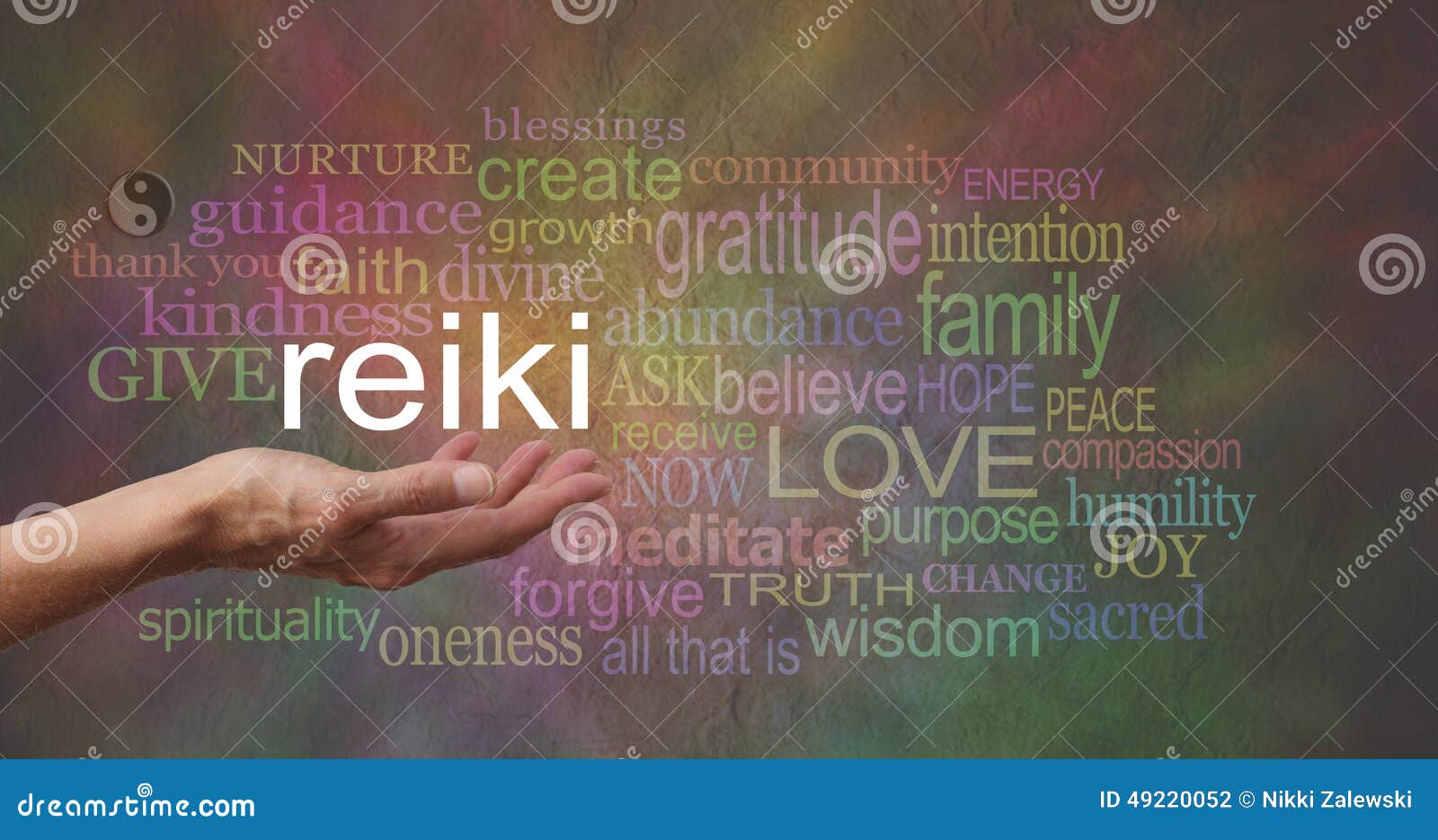 reiki in the palm of your hand