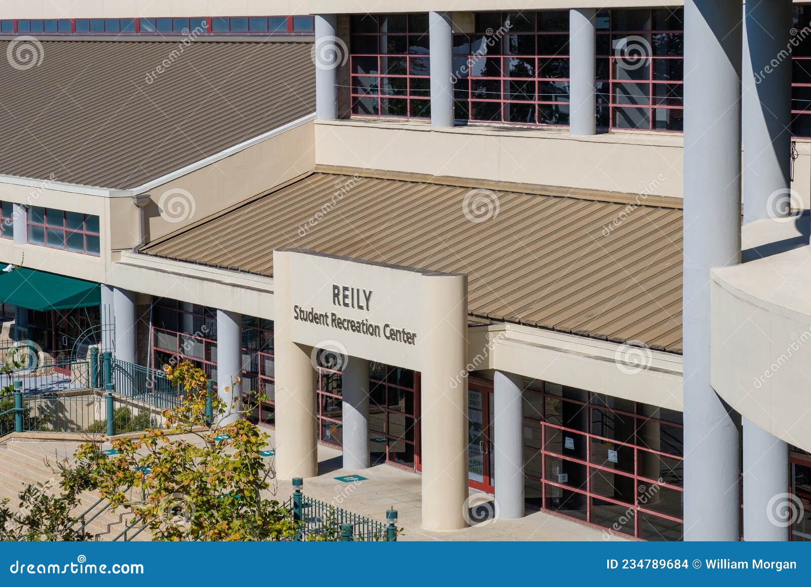 Reily Student Recreation Center at Tulane University Editorial Stock