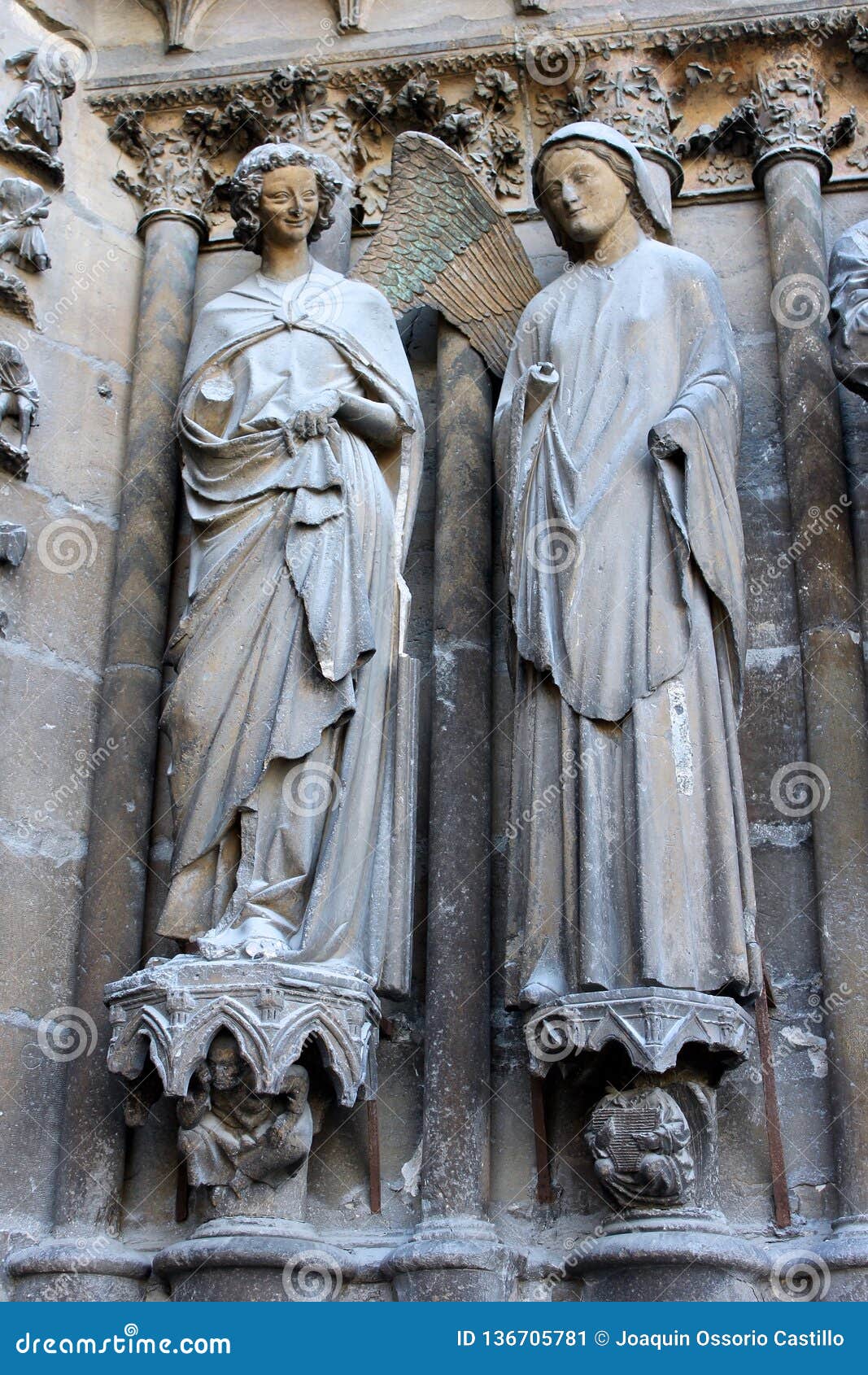 reims cathedral, france