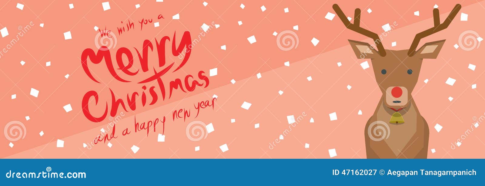 reindeer banner christmas Image: Stock (Christmas Vector Reindeer Banners)  47162027