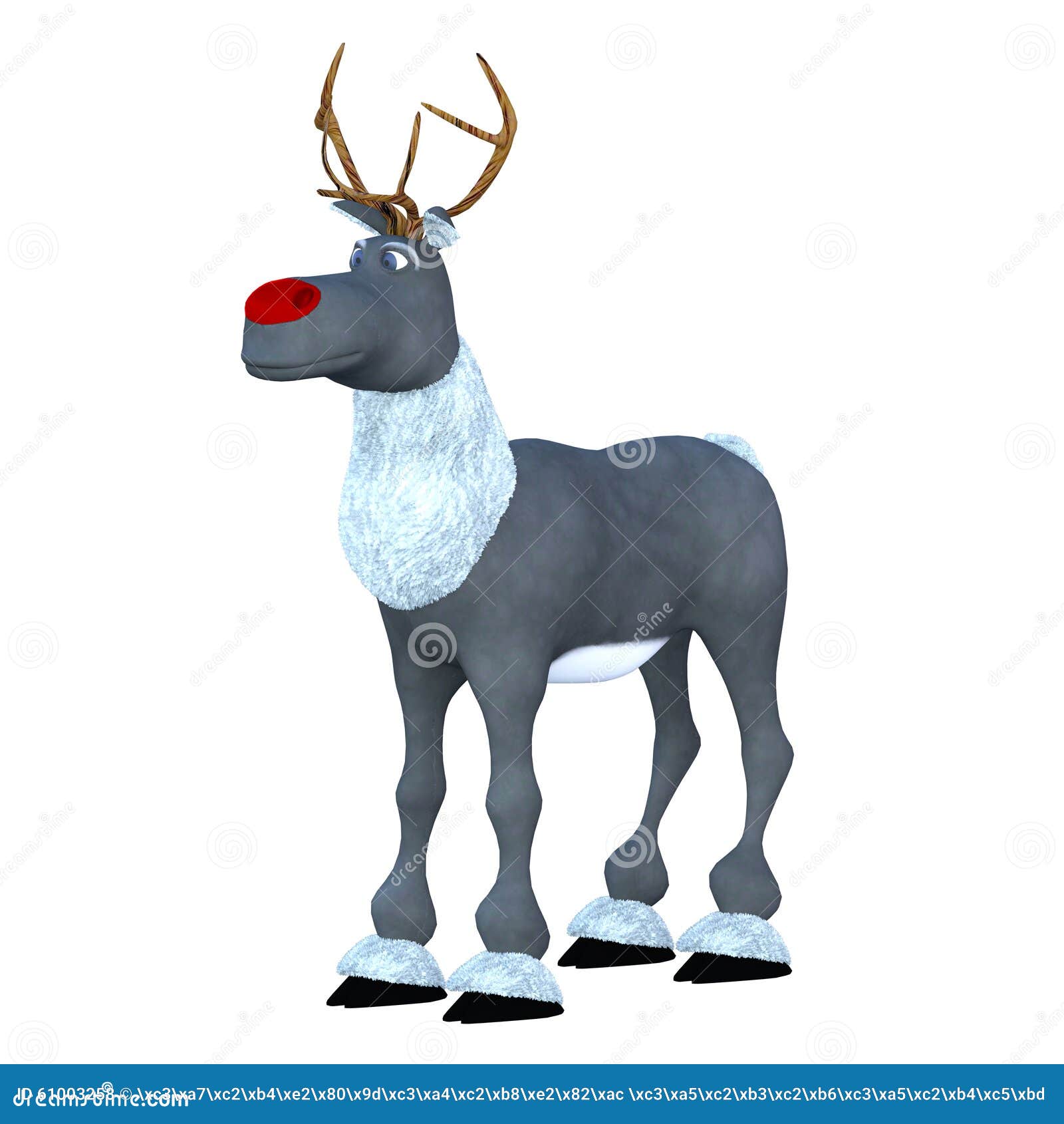 Reindeer stock illustration. Illustration of caribou - 61003258