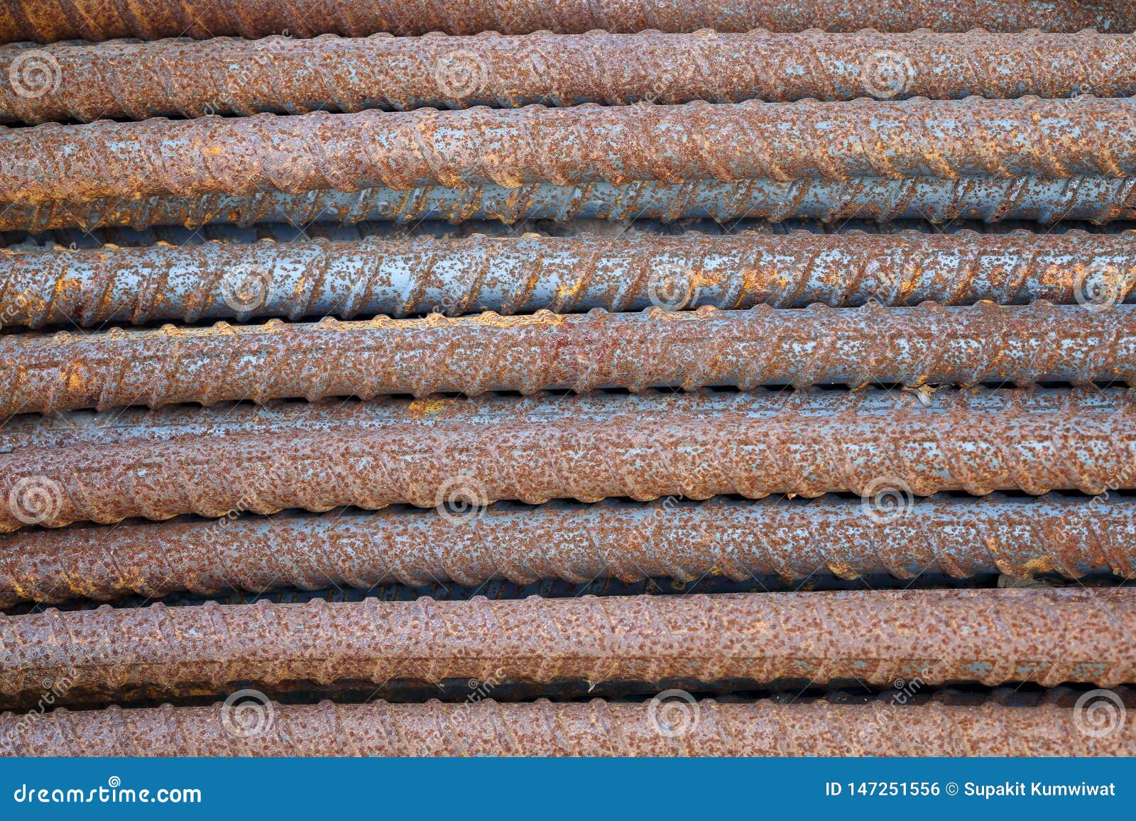 Reinforcing Steel Iron Bar Steel Bar Stock Photo Image of