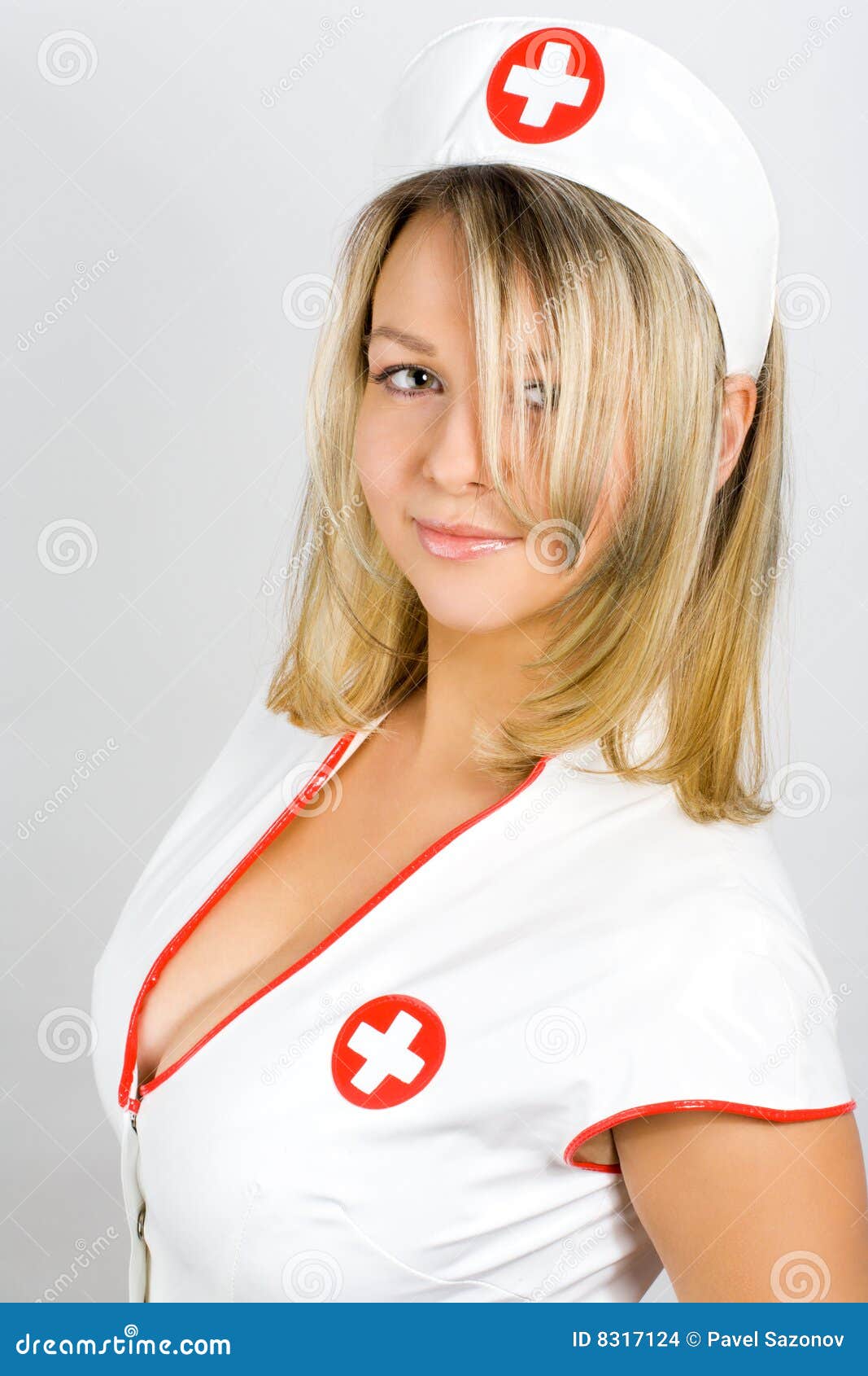 Sexy Krankenschwester Stockfoto Bild Von Baumuster Person 8317124