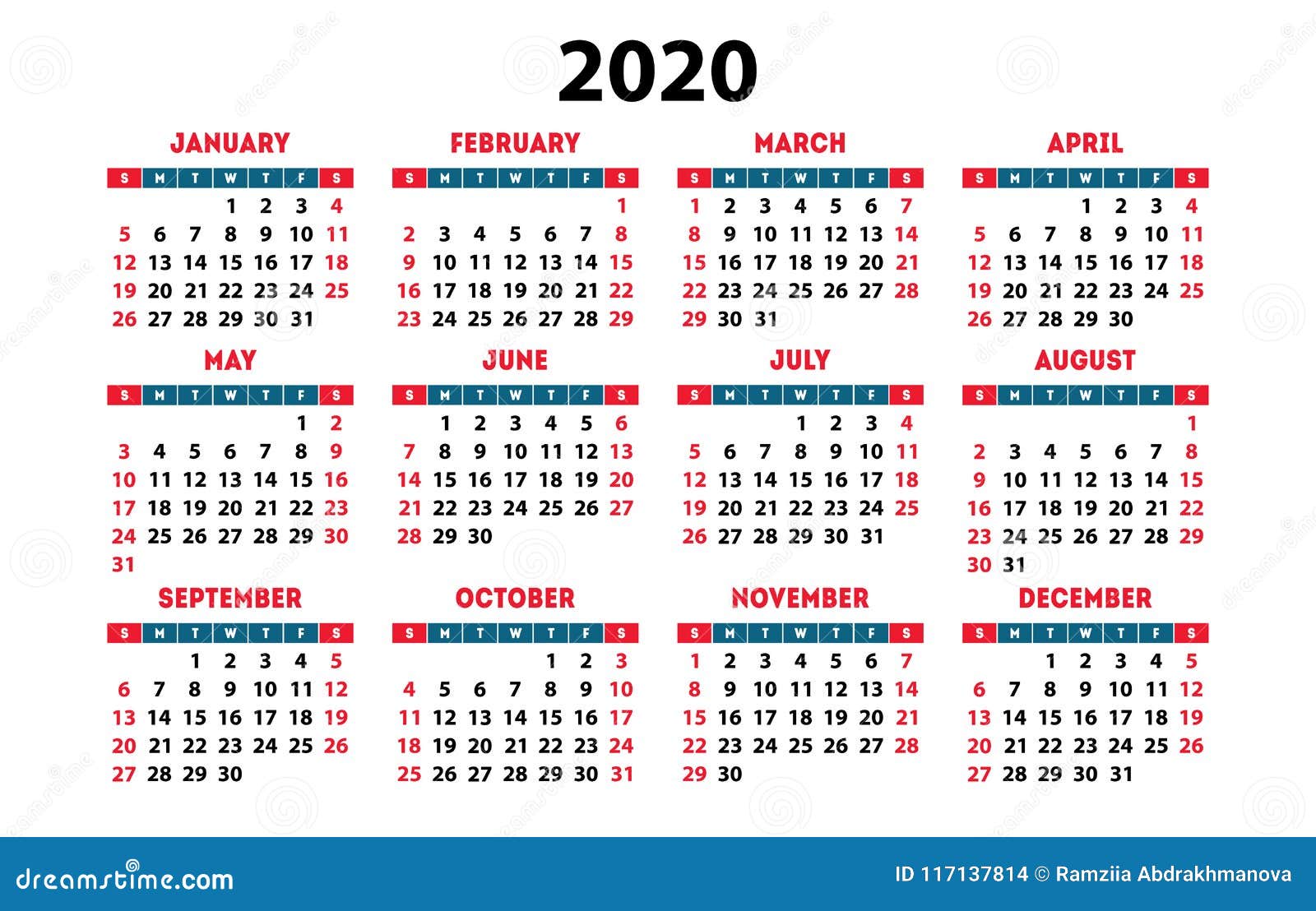 Descargar Calendario 20201300 x 917
