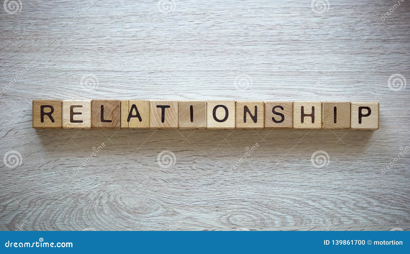 relationship word made of cubes, family planning, man and woman relations