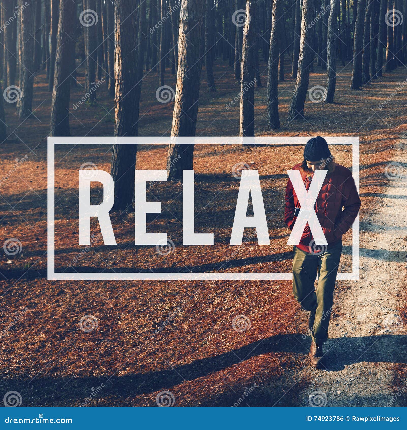relax recreation chill rest serenity concept