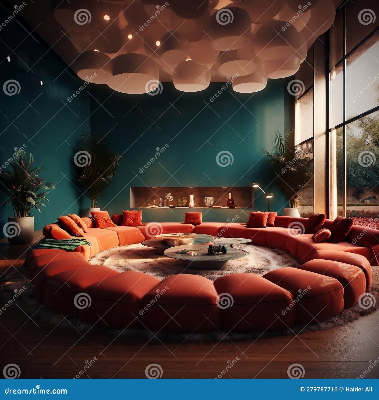 Relaxation Zone. Generative AI Stock Illustration Illustration of