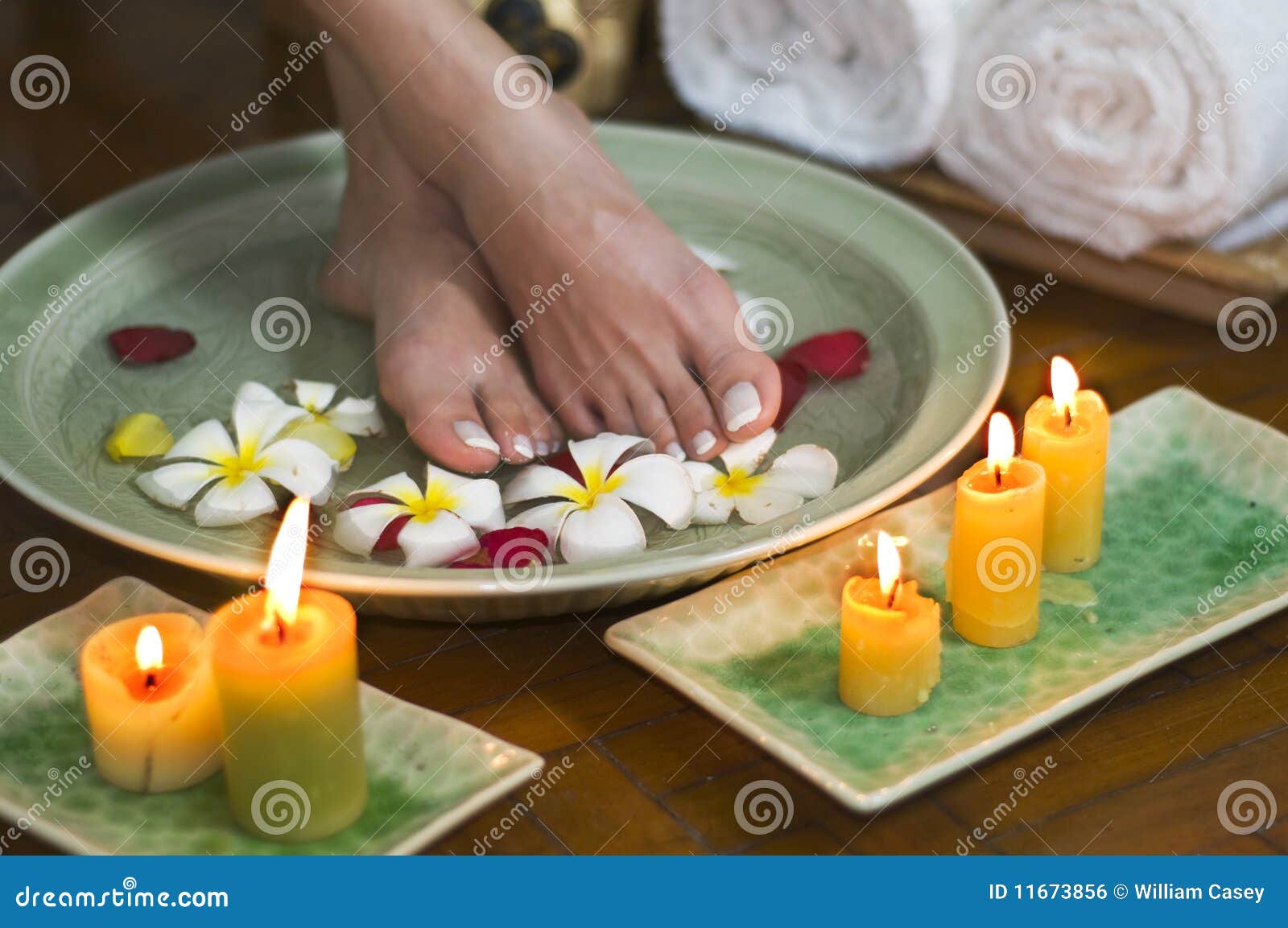 Relaxing Aromatherapy Spa for Feet 7 Stock Photo Image of beautiful