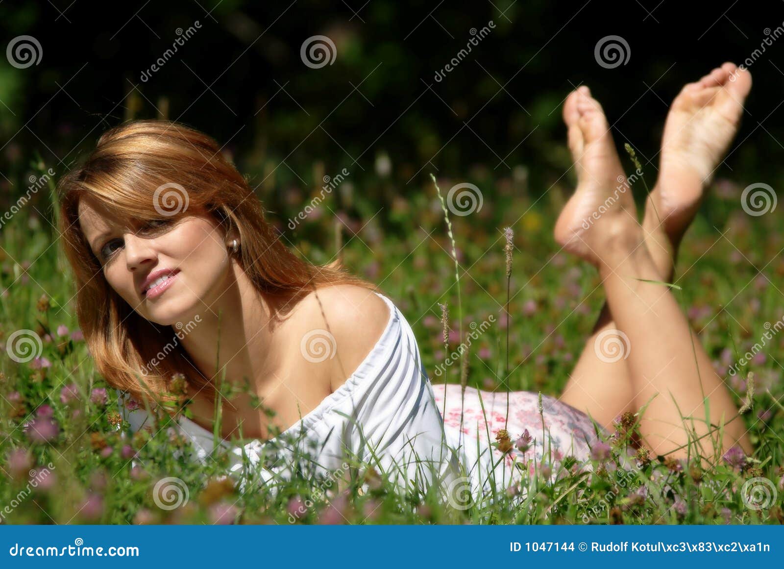 Relaxing girl stock photo. Image of relaxing, girl, relax 1047144