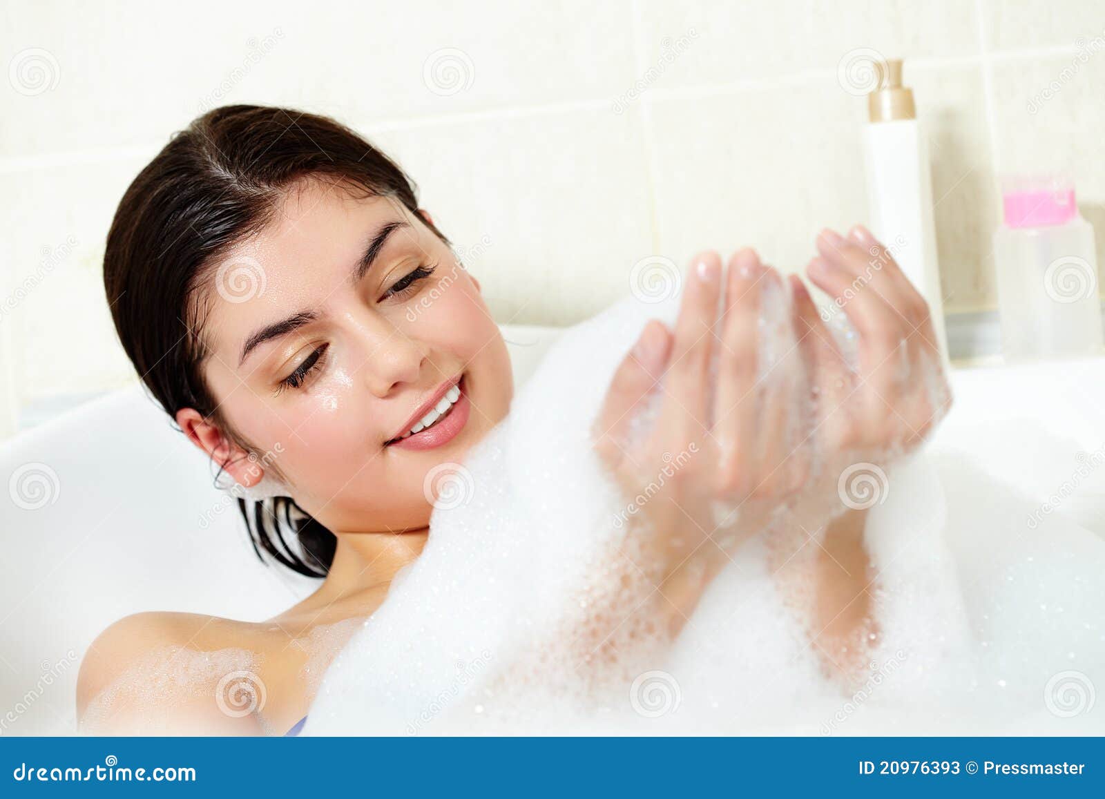 Relaxing girl stock image. Image of health, bliss, lady 20976393