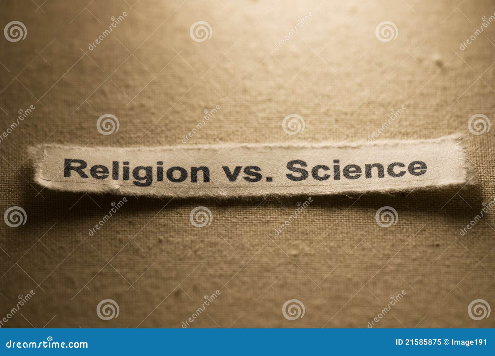 religion vs science