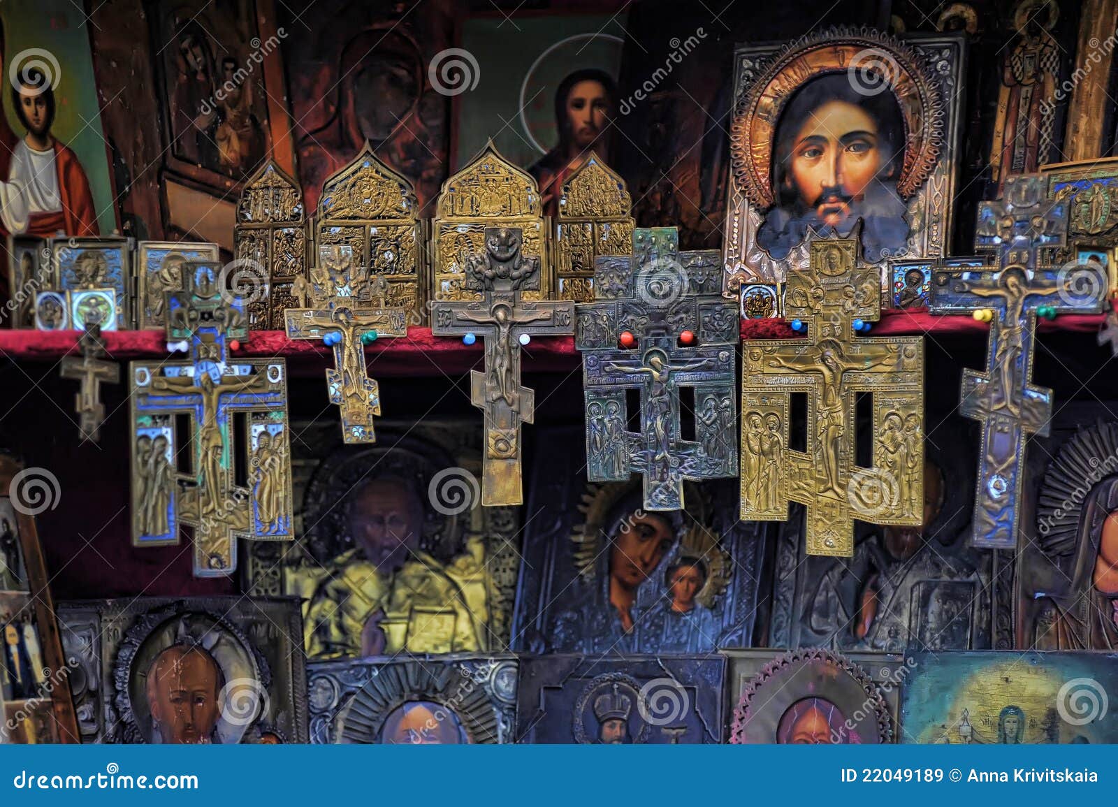 Religious Gift Items stock image. Image of color, card 22049189