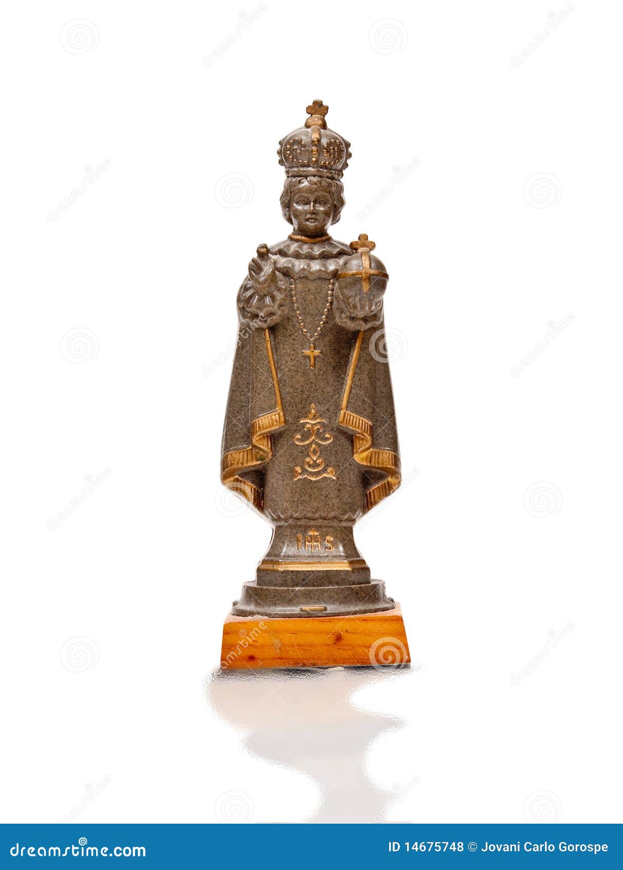 Religious Sculpture stock photo. Image of faith, pope 14675748