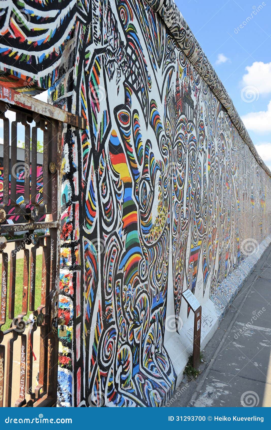 The Remains of the Berlin Wall Stock Photo Image of capital, flee