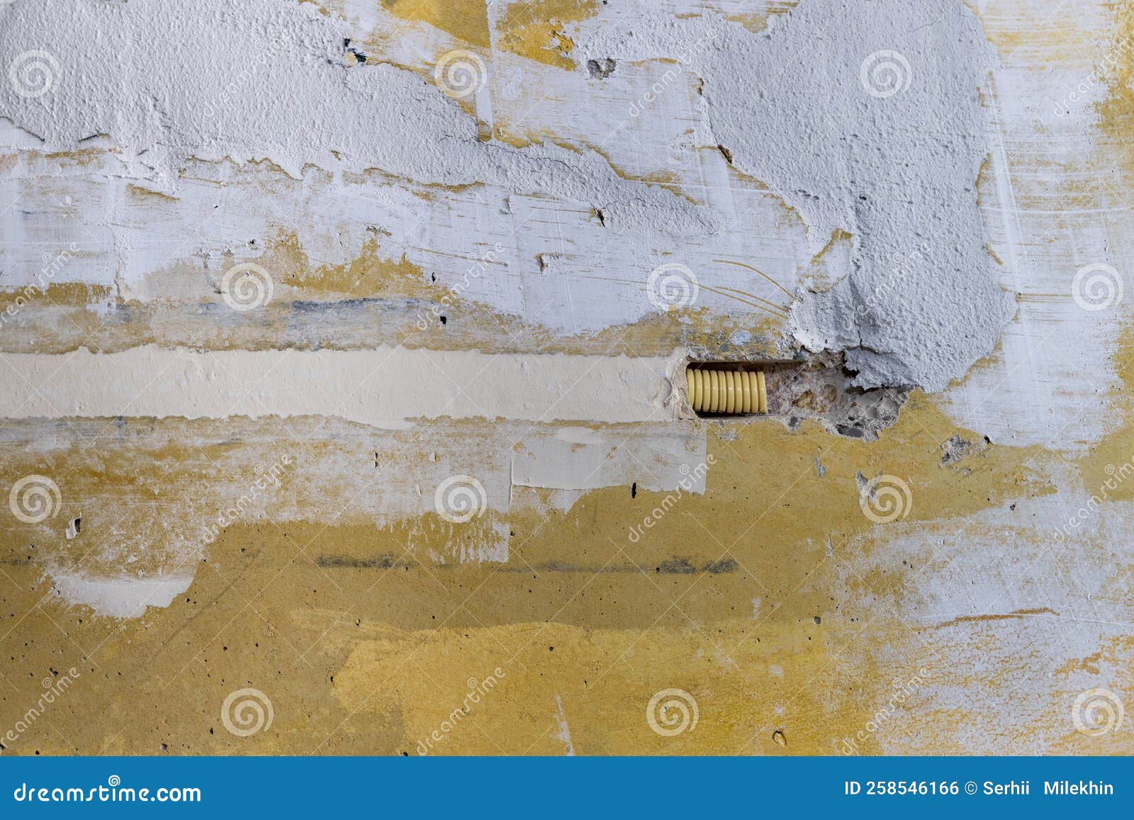 Paint and Plaster on a Shabby Old Wall Stock Photo Image of peel