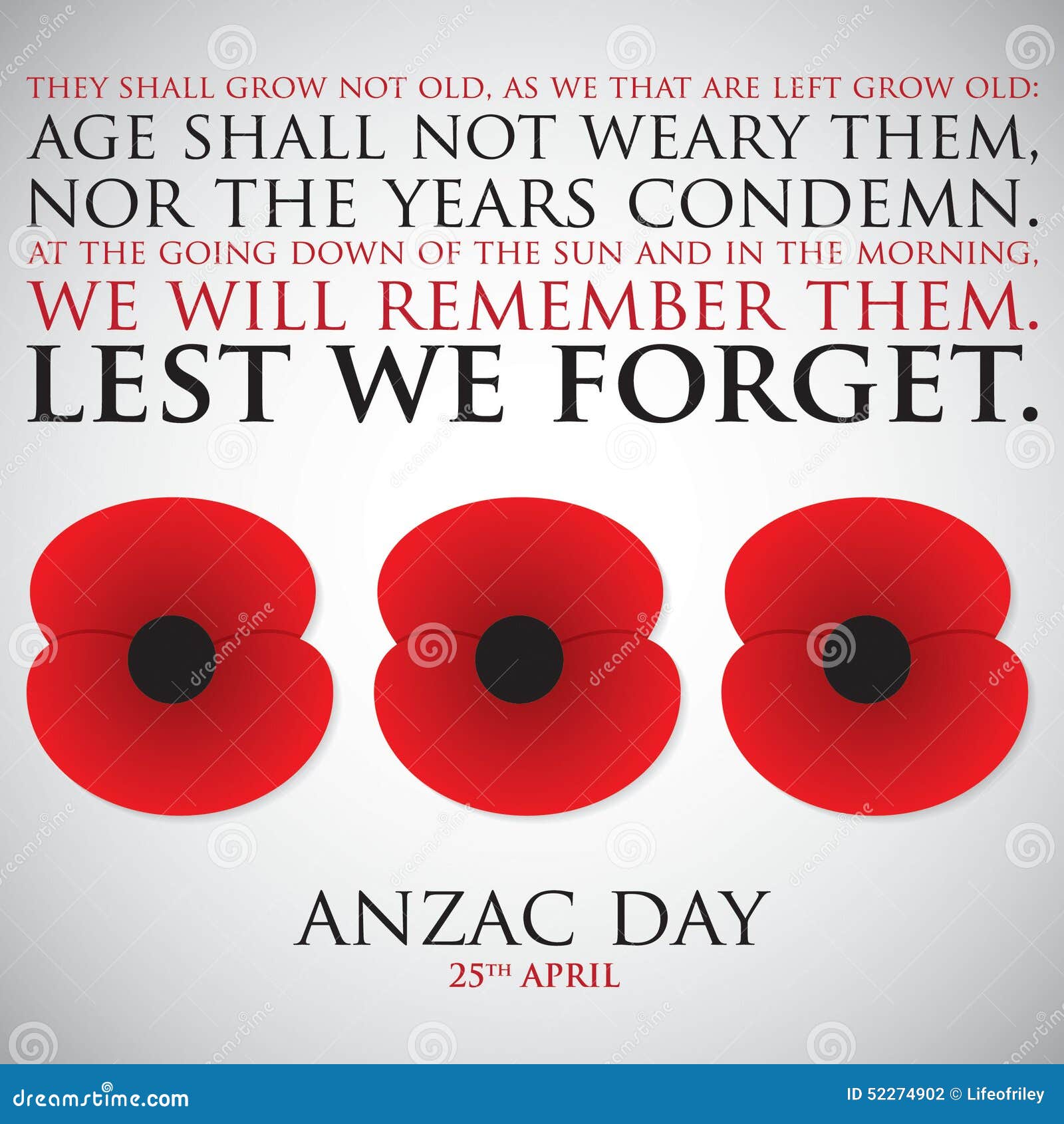 Remembrance Day stock illustration Illustration of remember