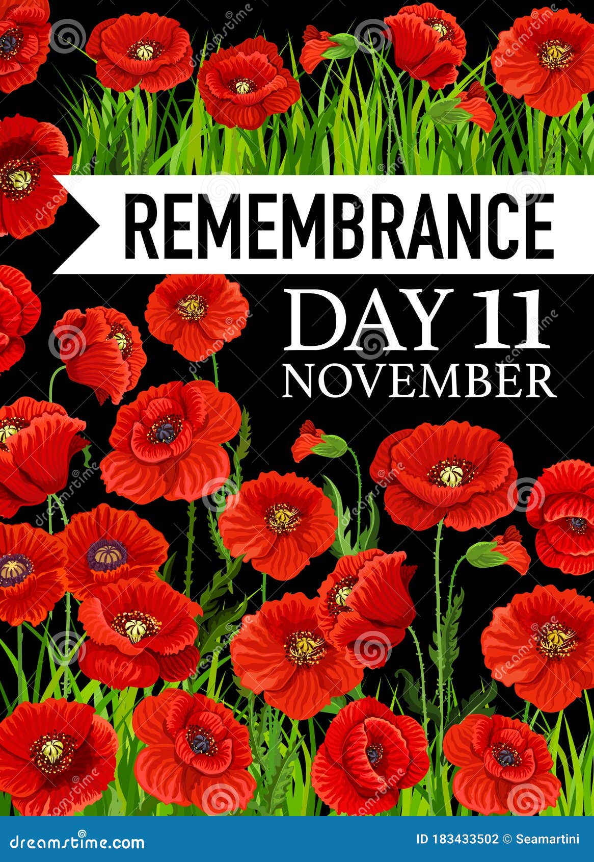 Poppy Posters For Remembrance Day