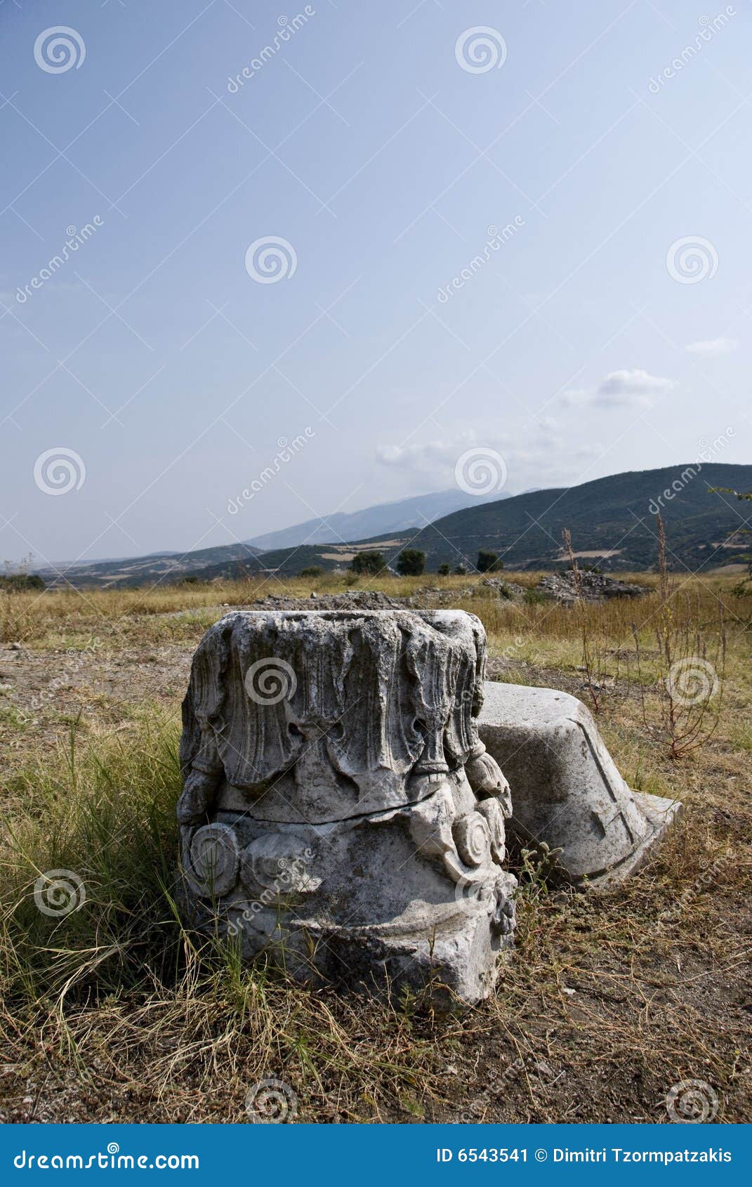 Remnants of ancient Greece stock image. Image of ancient 6543541