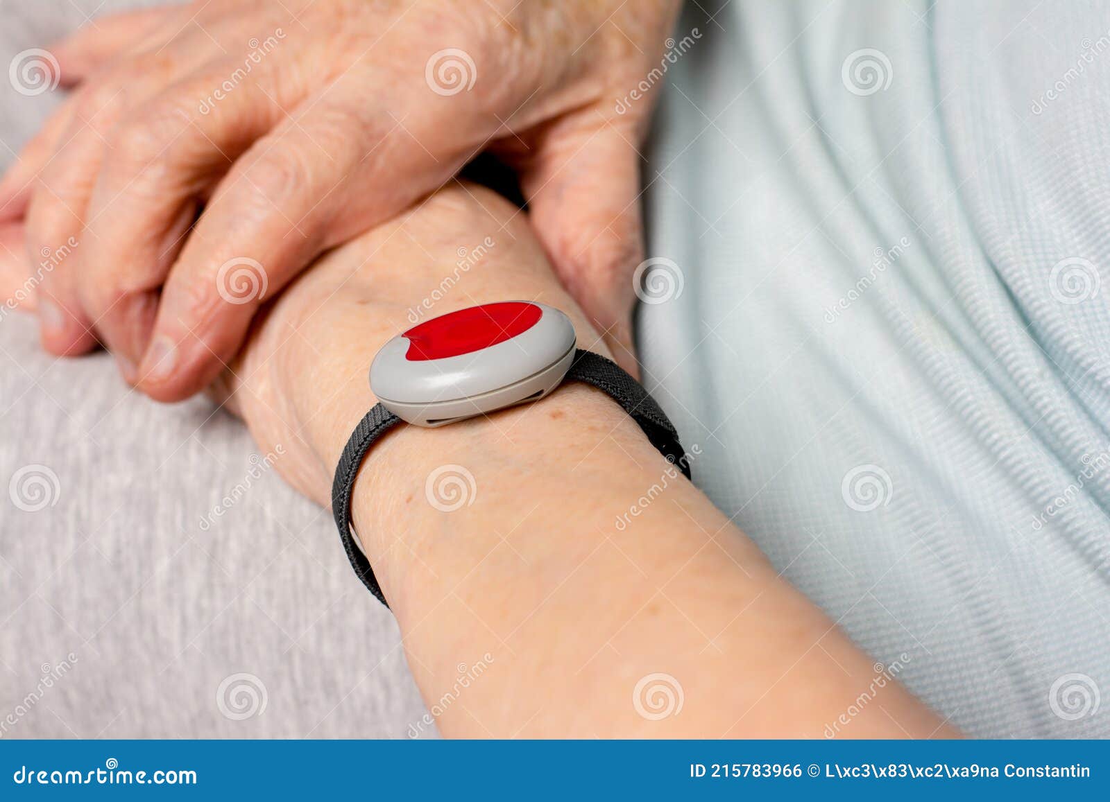 remote assistance bracelet for seniors