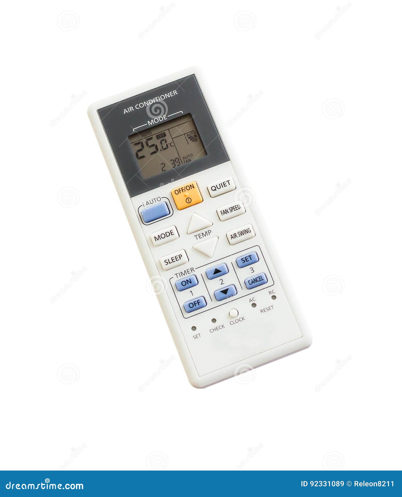 Remote Control for Air Conditioner Stock Image Image of controller