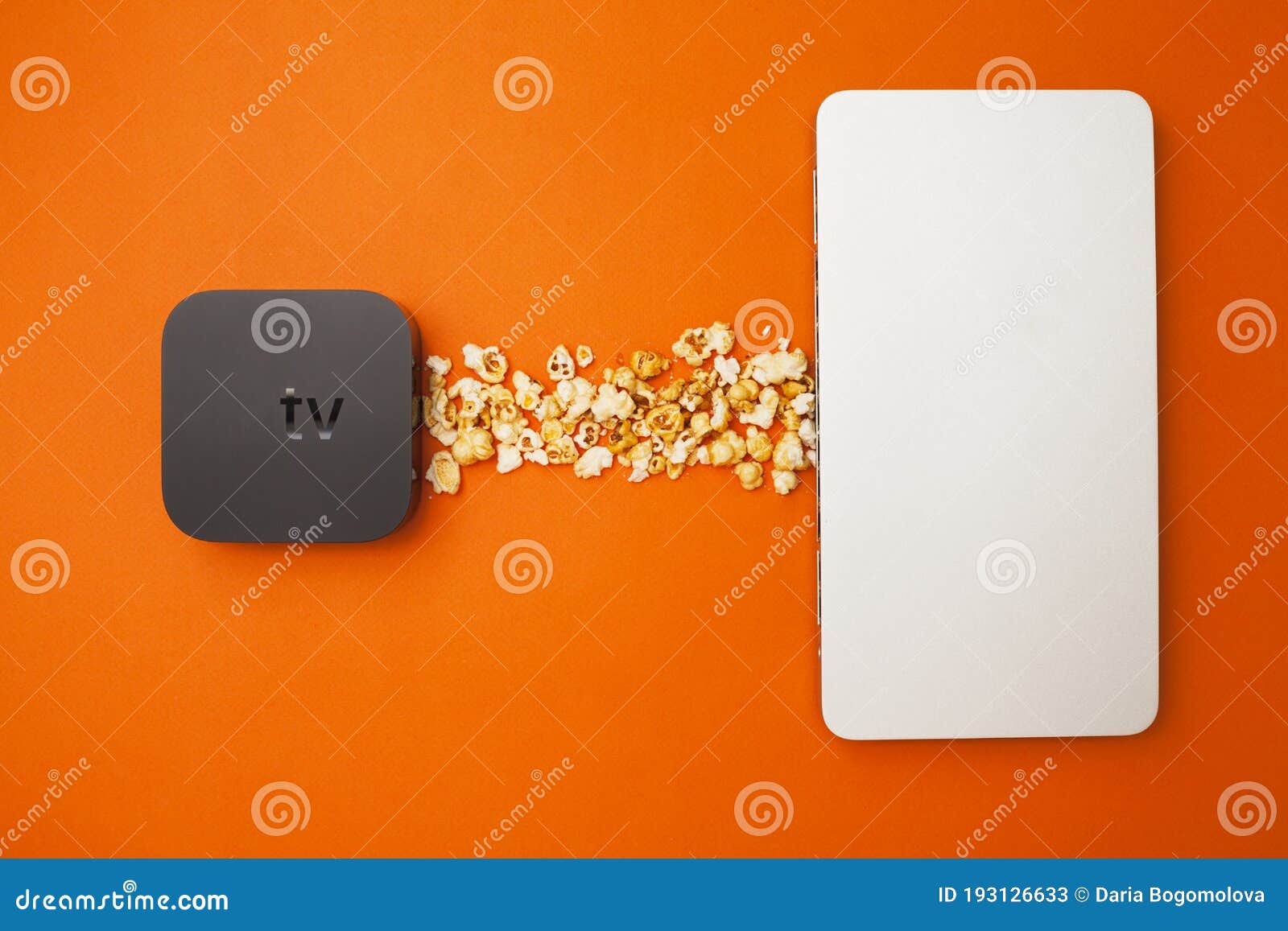 remote control devices concept. tv at home.