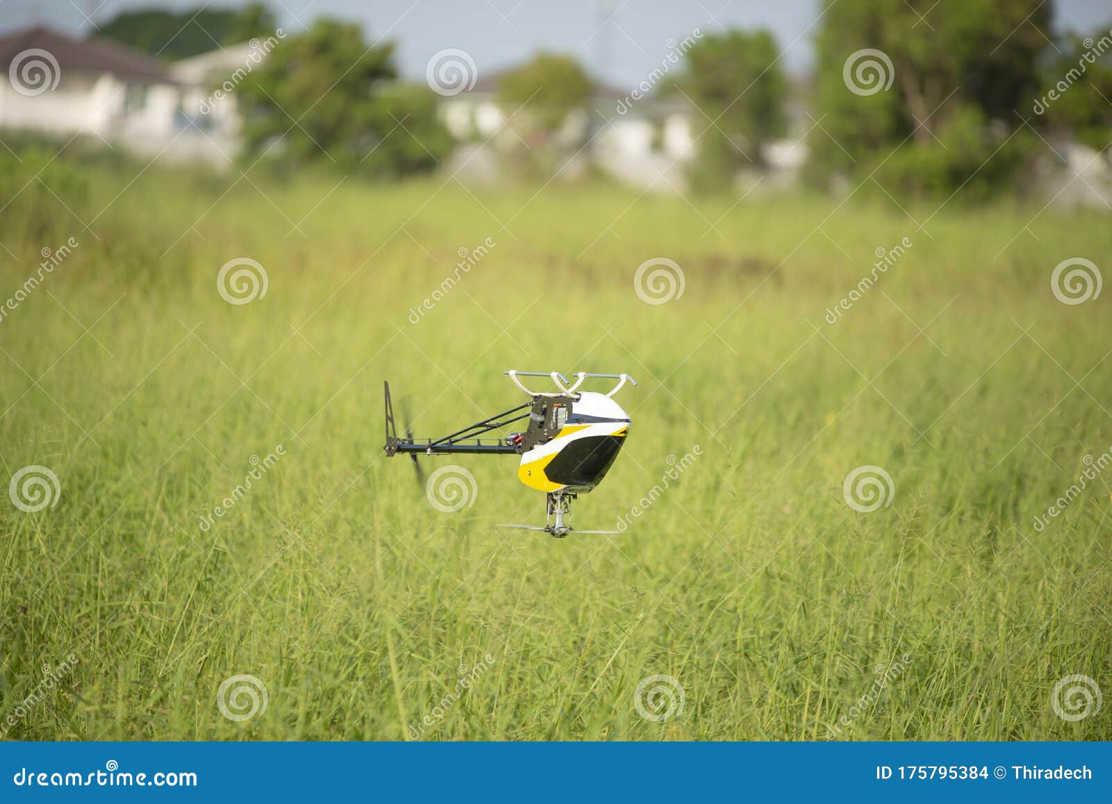 .Remote control helicopter stock photo. Image of transportation 175795384