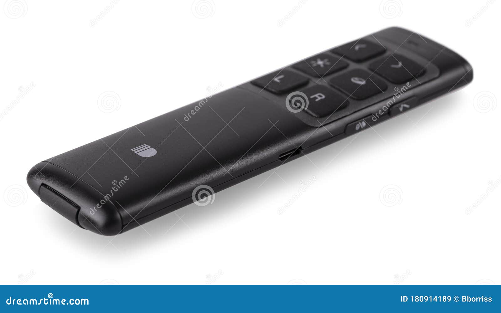 remote control  on white background