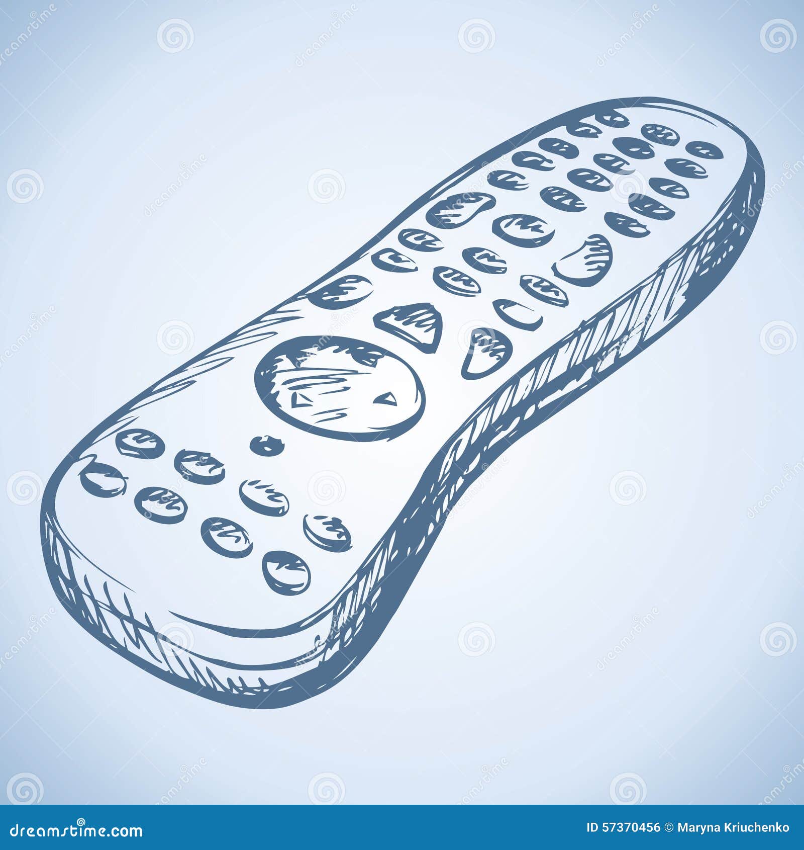 TV remote controller Hand drawn sketchy style graphic illustration Line  art isolated black on white Stock Vector Image  Art  Alamy