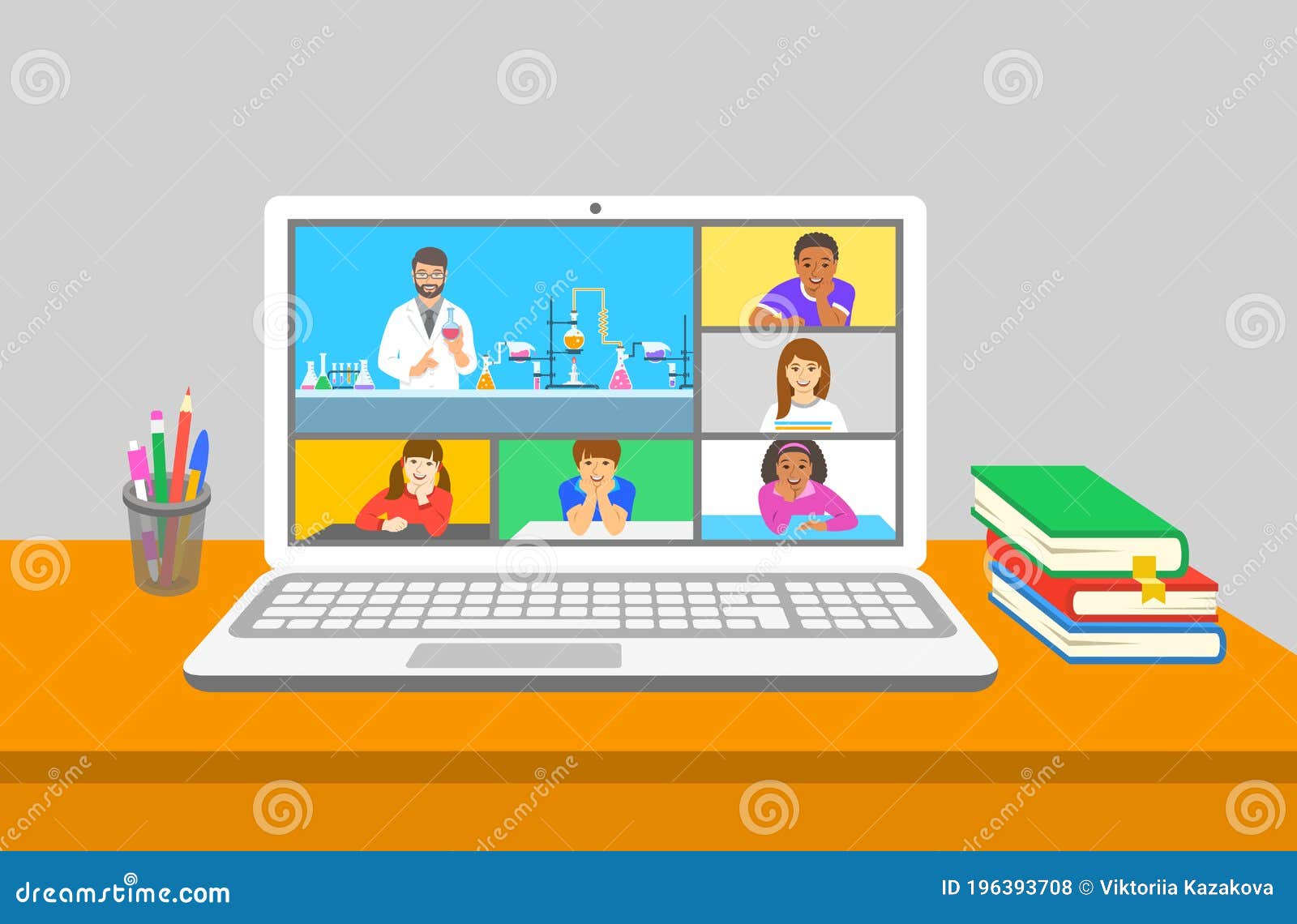 Zoom Class Stock Illustrations – 691 Zoom Class Stock Illustrations, Vectors &amp; Clipart - Dreamstime