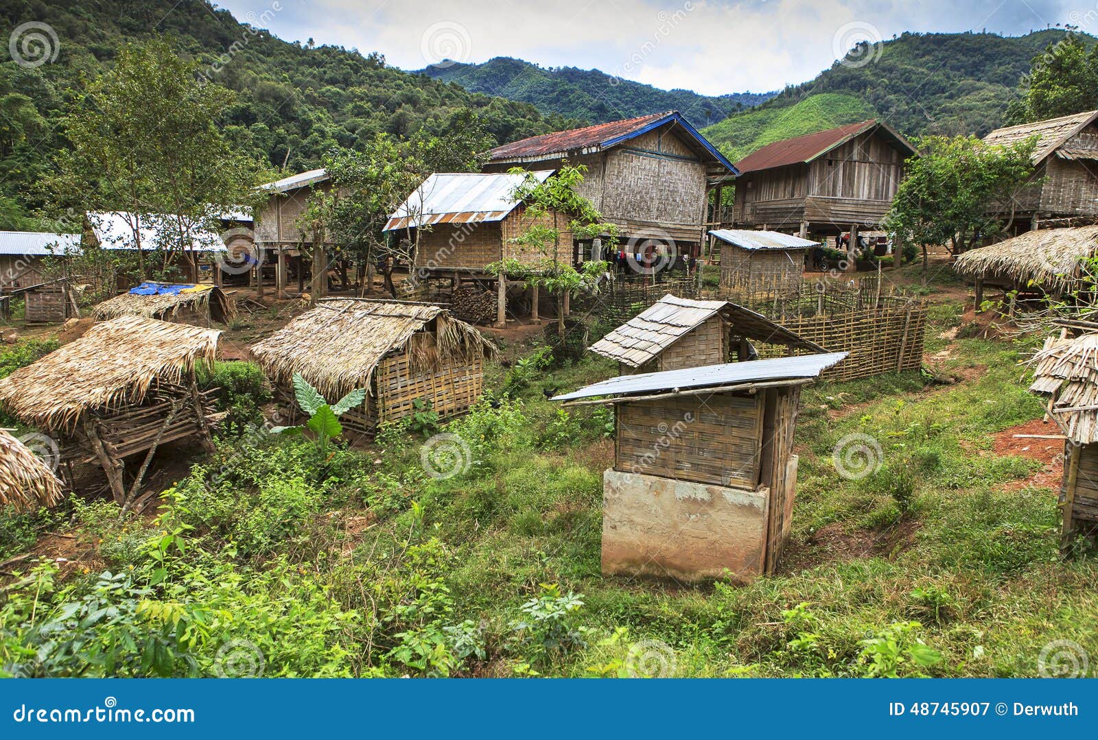 Remote Village In Wadi Bani Khalid, Oman Stock Photo CartoonDealer