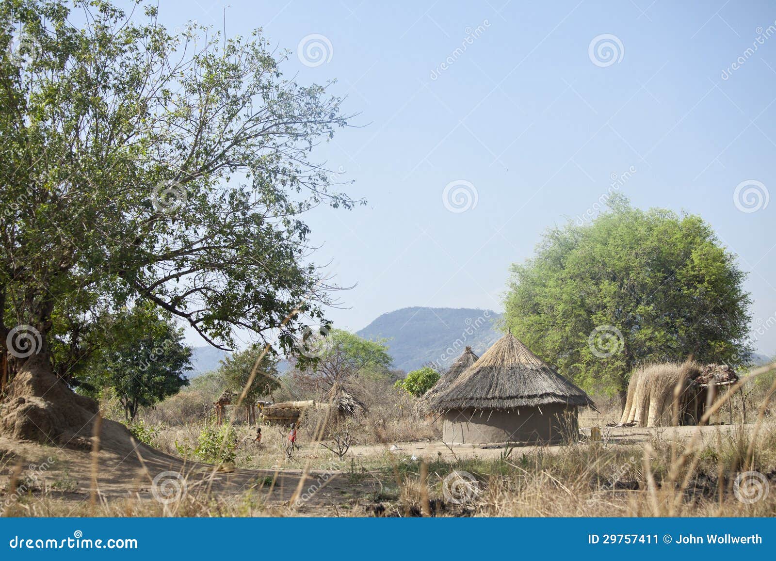 mountain village in south sudan