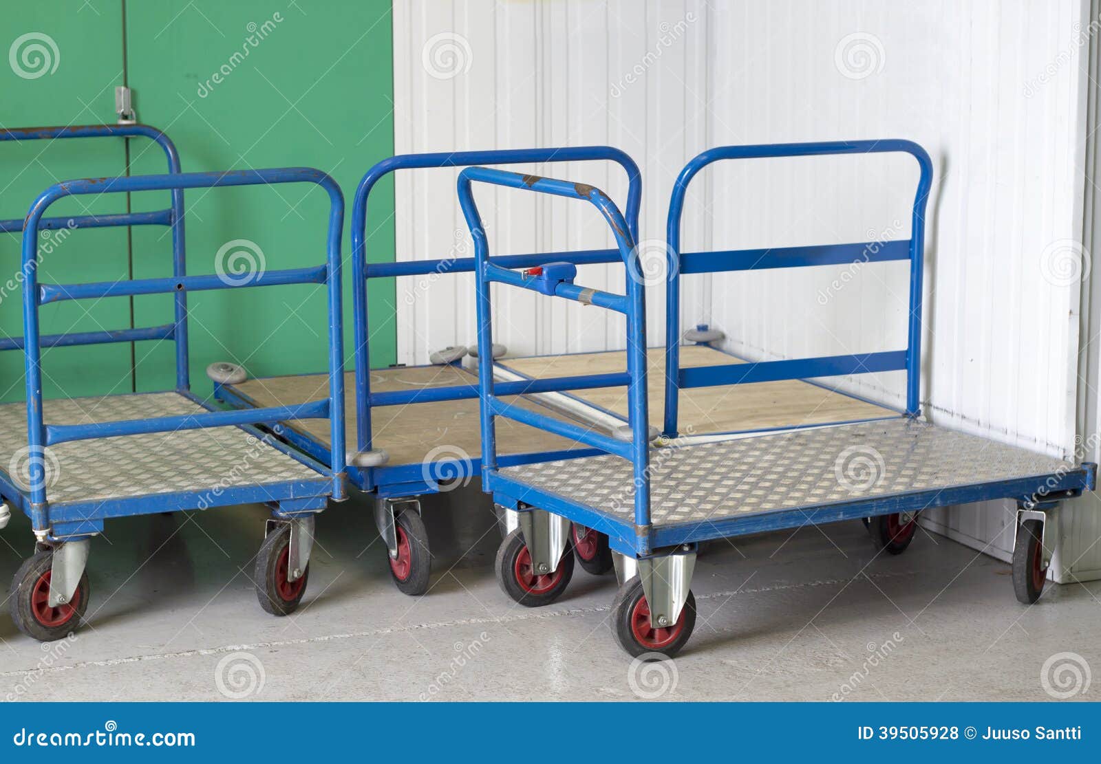 Removal Trolleys at Self Storage Stock Photo Image of removals, panel