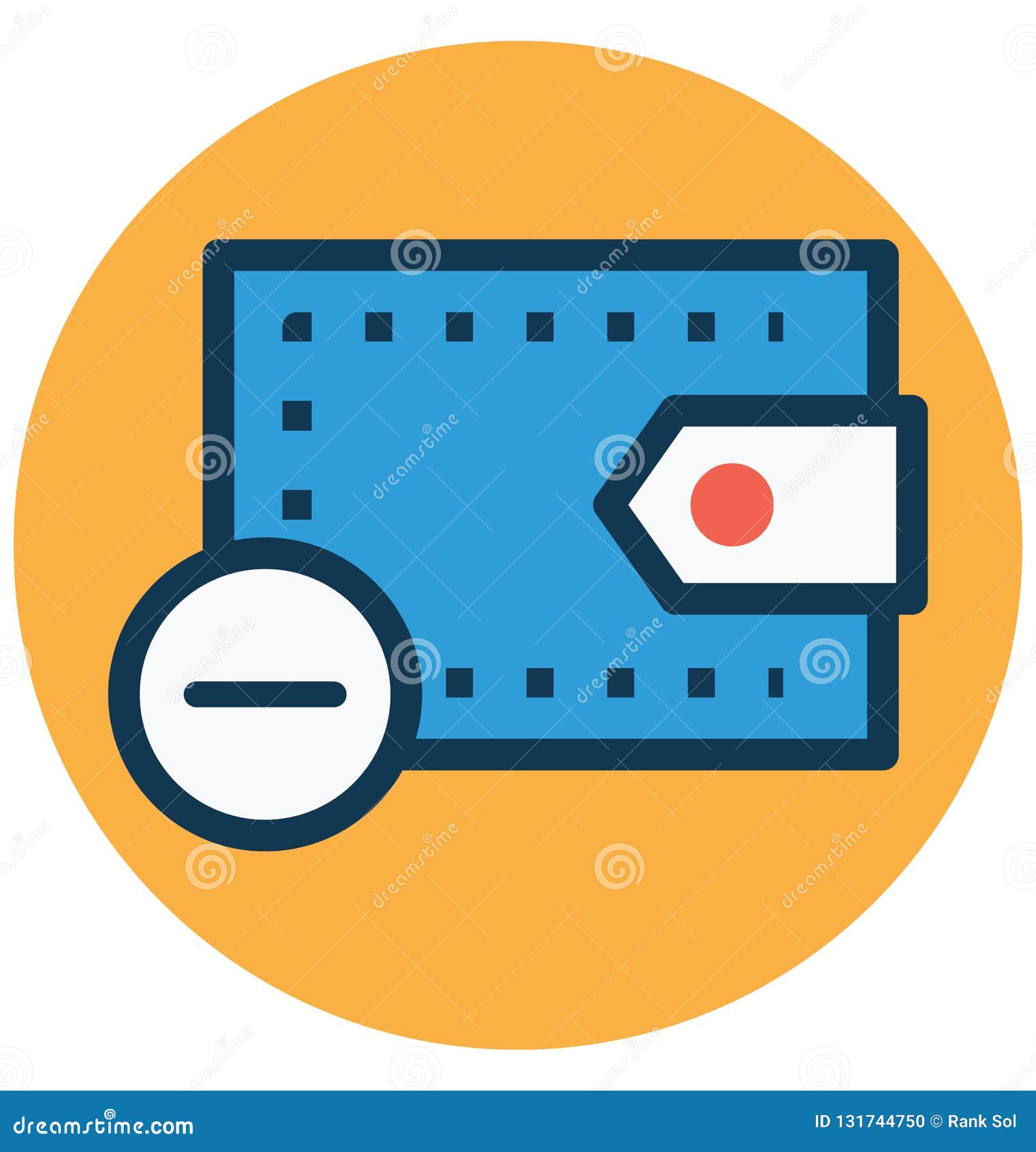 remove wallet, remove money   icon that can easily modify or edit