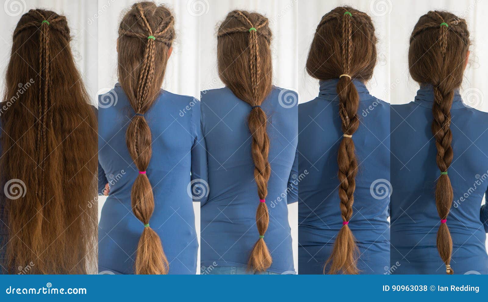 Renaissance Hairstyles for Long Hair Stock Photo - Image of plait,  collection: 90963038