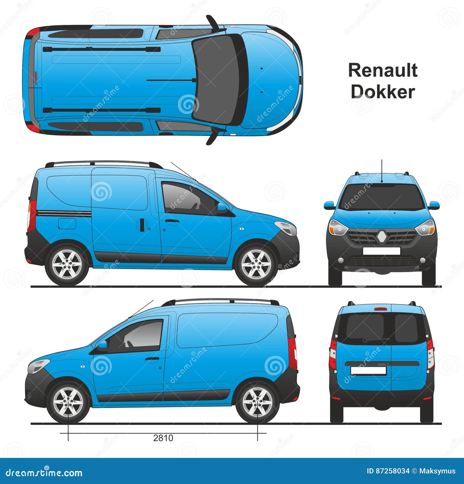 dacia dokker van xl