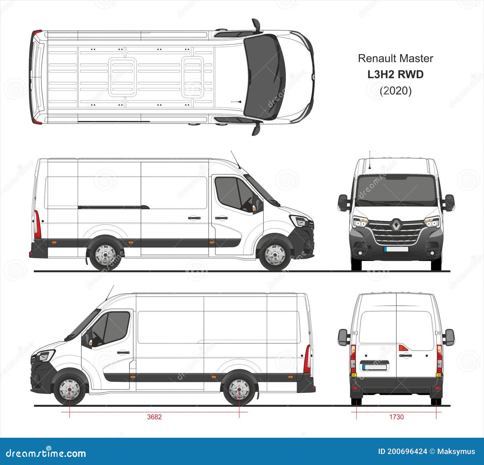 MAN TGE Passenger Van L3H2 2017 Editorial Photo - Illustration of vehicle,  blueprint: 208284541