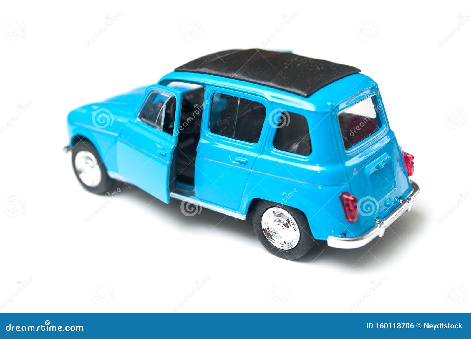 opwinding Opera Gebeurt Renault 4 Miniature Toy, the Famous Car of Seventies on White Background  Editorial Photo - Image of illustrative, blue: 160118706